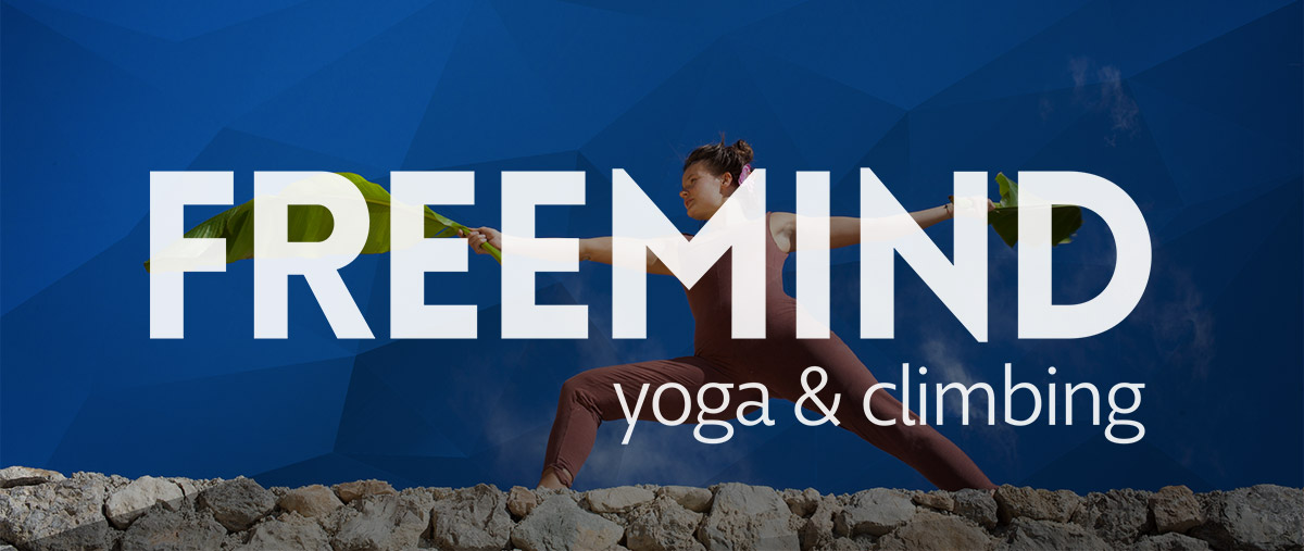 Naema Götz, yoga & climbing teacher: Free your body and mind.